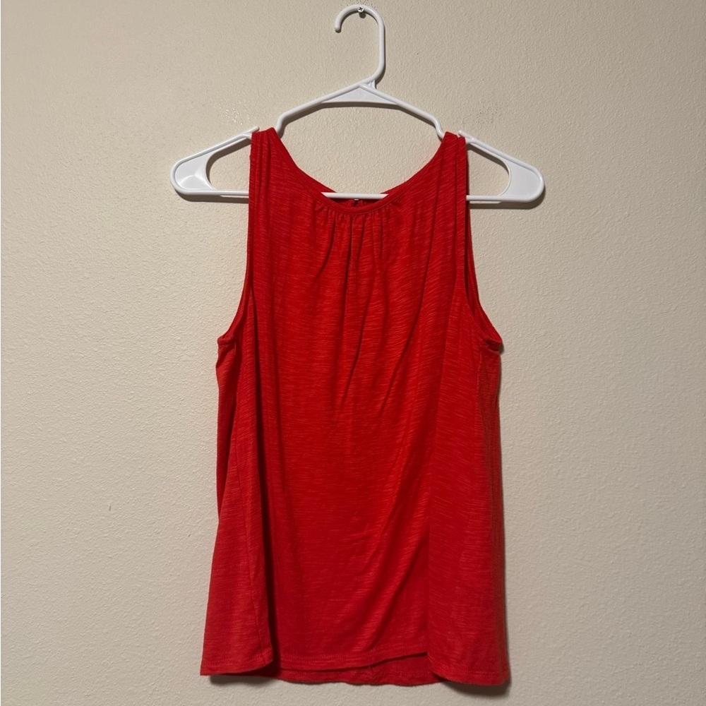 J. Crew Vibrant Red Tank Top